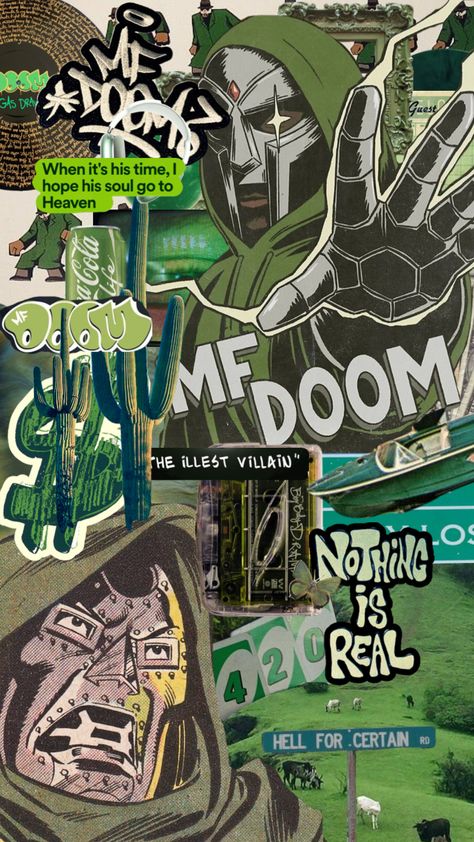 #mfdoom Mf Doom Laptop Wallpaper, Mfdoom Wallpapers, Mf Doom Wallpaper Desktop, Mf Doom Mask Drawing, Mf Doom Wallpaper Iphone, Phone Backgrounds Green, Mr Doom, Mf Doom Wallpaper, Hiphop Art