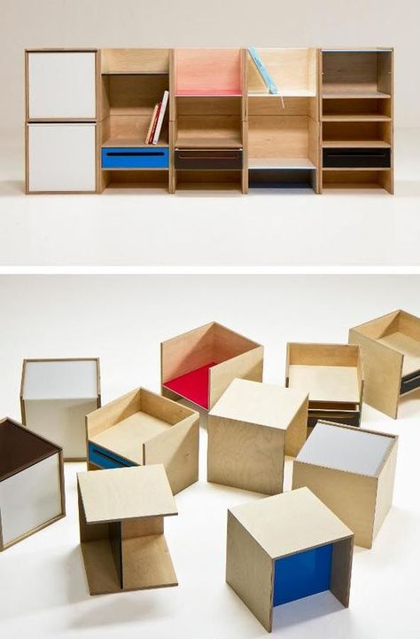 25+ Smart Adjustable Shelving Ideas - The Architects Diary Modular Furniture Design, Furniture Sketch, Furniture Logo, Modern Bookcase, Plywood Furniture, Design Del Prodotto, Modular Furniture, Furniture Details, Ikea Furniture