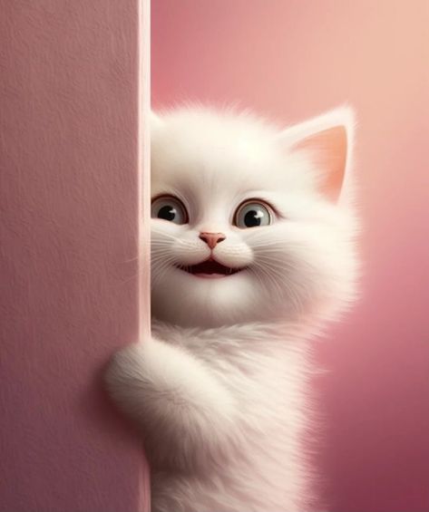 Cat Wallpaper Cute, 2023 Funny, Ugly Cat, Funny Cat Wallpaper, Cute Animal Illustration, Cute Animal Clipart, Cute Cats Photos, Cute Cartoon Pictures