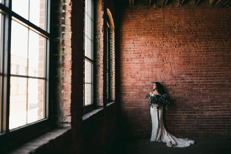 Industrial Chic Wedding Decor, Industrial Wedding Photos, Modern Event Space, Not In Kansas Anymore, Chic Wedding Style, Illinois Wedding Venues, Chic Wedding Decor, Industrial Chic Wedding, Industrial Wedding Venues