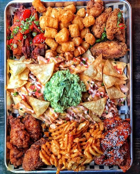 This SUPER BOWL SIZED TRAY is loaded with Thai chili wings, salt & pepper wings, soy garlic wings,…” Salt Pepper Wings, Thai Chili Wings, Sesame Chicken Wings, Chili Wings, Garlic Wings, Thai Chili, Berbuka Puasa, Party Food Platters, Sesame Chicken