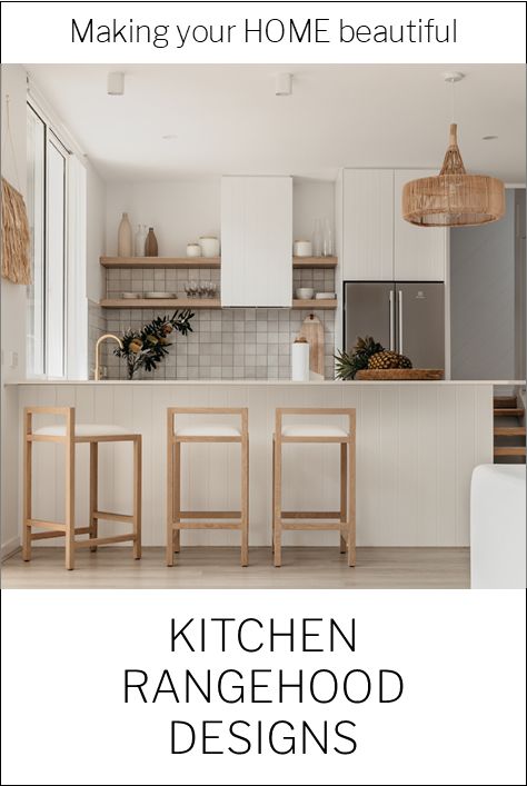 There are now a range of designs to select from to hide your kitchen extractor fan. I have some ideas to show you in this post. Kitchen With Extractor Fan, Kitchen Extractor Hood Ideas, Hidden Extractor Fan Kitchen, Extractor Fan Ideas, Extractor Hood Ideas, Kitchen Extractor Fan Ideas, Extractor Fan Kitchen, Stunning Bathroom Ideas, Bar Stools Australia