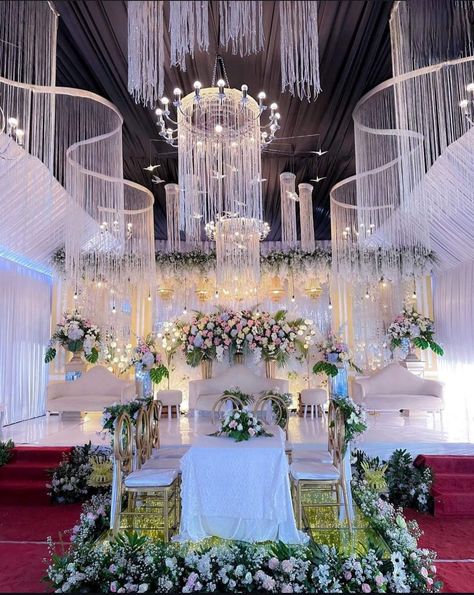 Dekor Pernikahan Aesthetic, Dekor Nikahan, Dekorasi Wedding, Marriage Function, Wedding Concept, Wedding Backdrop Decorations, Wedding Design Decoration, Wedding Stage Decorations, Stage Decorations