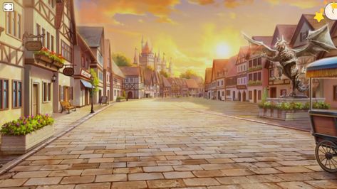 Gacha Bases, Gacha Backgrounds, Castle Background, Gacha Videos, Look Wallpaper, Episode Interactive Backgrounds, Anime Places, Fantasy Town, Episode Backgrounds