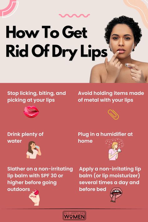 lip care, How To Get Rid Of Dry Lips, Dry Lips Hydrate Lips Naturally, Get Rid Of Dry Lips, Lipgloss Business, Lips Care, Thigh Rub, Lip Care Tips, Anti Chafing Shorts, Spf Lip Balm, Lip Gloss Cosmetics