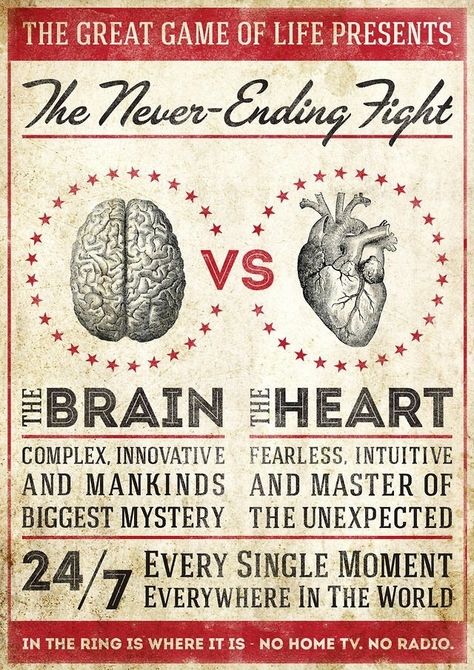 Brain vs. Heart Heart Vs Brain, Jung Quotes, Brain And Heart, This Is Your Life, Beating Heart, No Game No Life, Carl Jung, Home Tv, Heart On