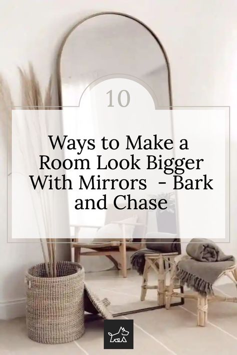 Discover 10 ways to make your room feel bigger and brighter with mirrors! From hanging a large mirror on a wall to using mirrored furniture, these tips and tricks will help you maximize the use of reflective surfaces and create a more spacious and inviting space in your home. Upgrade your home design with mirrors today!