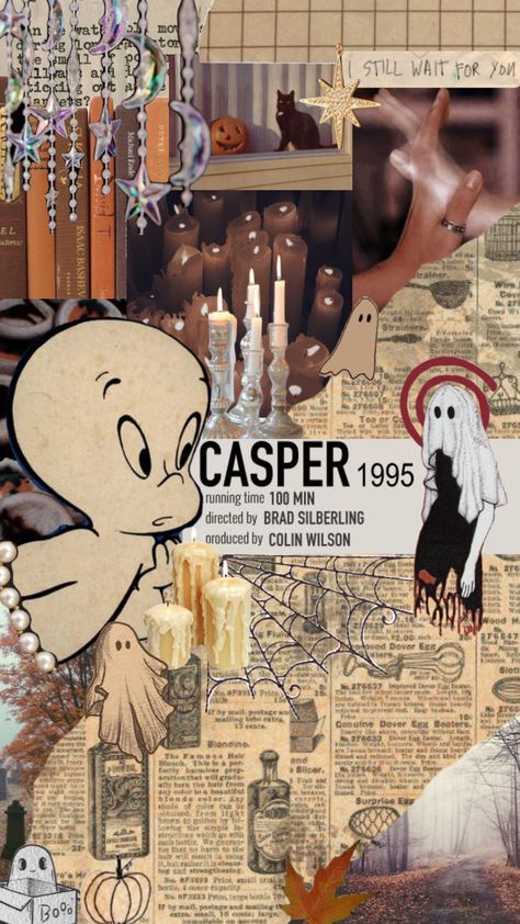 Casper Casper 1995 Aesthetic, Casper Wallpaper Aesthetic, Casper The Friendly Ghost Aesthetic, Casper Wallpaper Iphone, Casper Fanart, Casper Costume, Casper Wallpaper, Casper Aesthetic, Casper Pumpkin