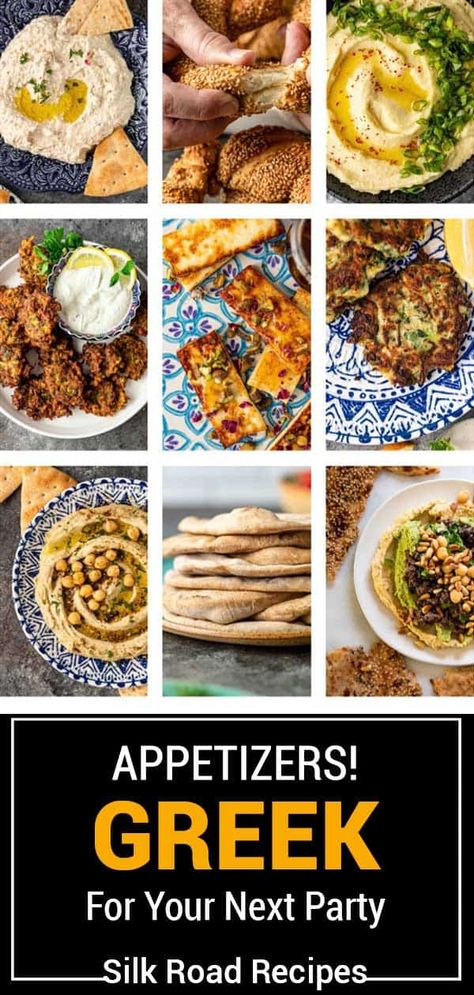 Greek Mezze Recipes, Greek Easter Appetizers, Greek Food Party Ideas, Greek Meze Recipes, Greek Buffet Ideas, Greek Finger Food, Greek Appetizers Parties Food, Greek Dinner Party Menu Ideas, Greek Appetizers Easy