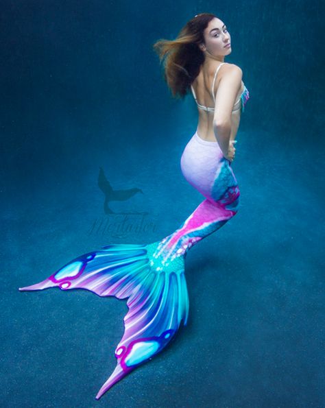 Whimsy Three Mermaid Tail Skins made by Mertailor Mermaid Tail For Swimming, Realistic Mermaid Tails Purple, Water Mermaid, Cariba Heine, Girls Mermaid Tail, Mermaid Swim, Fin Fun Mermaid Tails, Mermaid Tail Costume, Mermaid Things