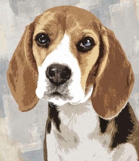 Beagle Drawing, Watercolor Beagle, Beagle Illustration, Beagle Painting, Beagle Watercolor Painting, Beagle Portrait, Beagle Dog Painting, Beagle Acrylic Painting, Beagle Canvas Painting