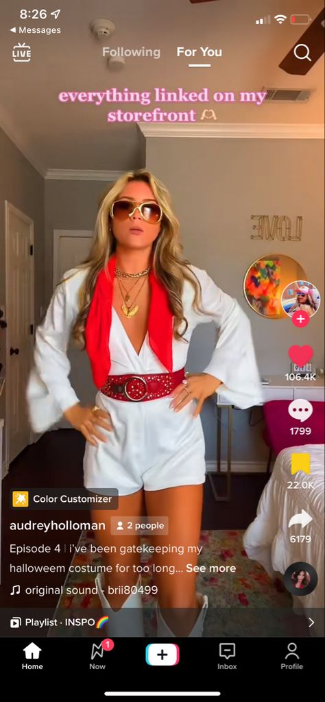 Truly Halloween Costume, Female Elvis Costume Diy, Full Coverage Halloween Costume, Women Unique Halloween Costumes, Womens Costumes 2023, Fun Halloween Costumes College, Halloween Costumes Comfortable, Elvis Costume Ideas, 2033 Halloween Costumes