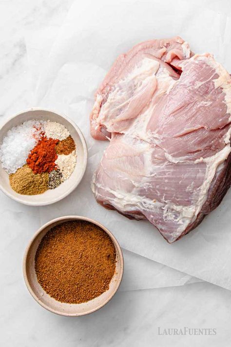 Pork Rub Recipe, Pulled Pork Rub, Pork Dry Rubs, Homemade Rubs, Shoulder Roast, Pork Rub, Pork Shoulder Roast, Coconut Palm Sugar, Rub Recipes