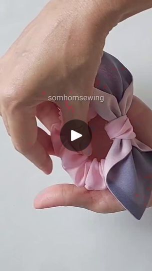 102K views · 1.9K reactions | Bows scrunchies #reels #diy #handmade #sewing #hairbows #fabricbows #hairaccessories #bowsforhair #somhomsewing | somhomsewing | somhomsewing · Original audio Sew Accessories, Diy Hair Scrunchies, Bow Scrunchie, Handmade Scrunchie, Handmade Sewing, Hair Scrunchies, Fabric Bows, Diy Hair, Scrunchie Hairstyles