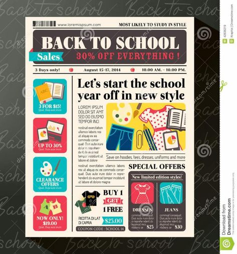 School Newspaper Template Newsletter Design Layout, Newspaper Design Layout, Newsletter Design Templates, Cv Original, School Newspaper, Newsletter Layout, Newspaper Layout, Infographic Layout, School Newsletter