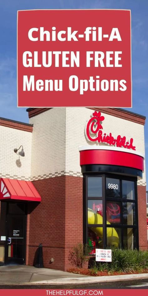 Dive into a world of gluten-free options at Chick-Fil-A! From menu hacks to nutritious choices, savor the best in gluten-free fast food dining. Get more gluten-free guides, gluten-free fast food, healthy fast food, gluten-free restaurants, and fast food healthy choices at thehelpfulgf.com! | gluten free diet tips | celiac disease | gluten free lifestyle | gluten free food list | gluten free guide | Fast Food Healthy Choices, Gluten Free Fast Food Options, Gluten Free Dressing, Gluten Free Fast Food, Gluten Free Food List, Healthy Fast Food, Gluten Free Sauces, Gluten Free Guide, Gluten Free Brands