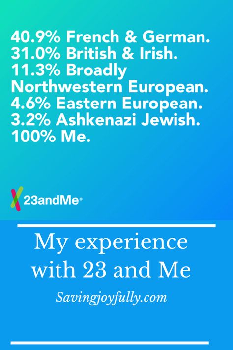 23 AND ME DNA KIT - MY EXPERIENCE - Saving Joyfully 23 And Me Dna, Ancestry Dna Kit, Jewish Ancestry, Health Kit, Dna Testing, 23 And Me, Dna Results, Ancestry Dna, Ancestry Genealogy