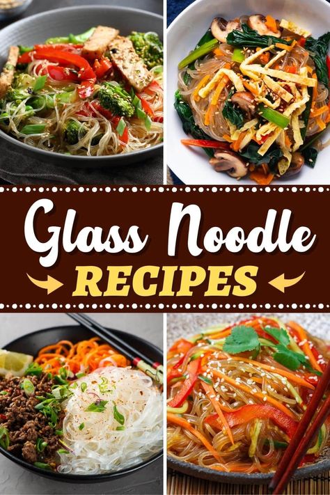 Your family will love these glass noodle recipes! From stir-fry to soup to salad, these Asian recipes are such a delight! Hawaiian Glass Noodle Recipes, Somen Noodle Salad, Glass Noodles Recipe Easy, Glass Noodle Salad Recipes, Easy Noodle Bowl Recipes, Japanese Glass Noodle Recipes, Asian Shrimp Noodle Recipes, Chinese Glass Noodle Recipes, Korean Rice Noodle Recipes