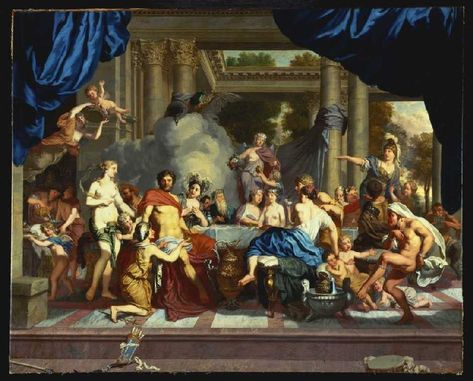 Peleus And Thetis, Greek Weddings, Greek Goddess Art, Art Through The Ages, Greek Heroes, Dutch Golden Age, Peter Paul Rubens, Greek Wedding, Dutch Artists