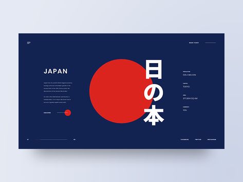 Japan adobe xd flag web design site layout travel web clean minimal japan ux ui Japan Branding, Japan Graphic Design, Css Design, Japanese Graphic Design, Web Layout Design, Minimalist Architecture, Japan Design, Html Css, Powerpoint Design