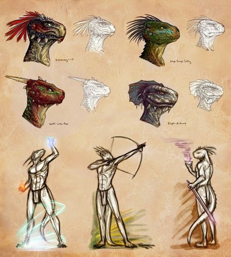 Argonians Skyrim Argonian, Elder Scrolls Games, Skyrim Art, Lilies Drawing, Elder Scrolls Art, Elder Scrolls Skyrim, Fiction Idea, Creature Drawings, Hand Painted Artwork