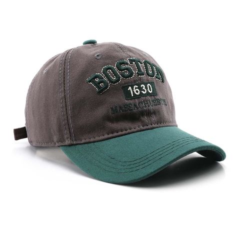 Green baseball cap