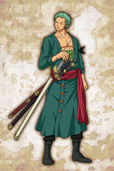 One Piece Games, One Piece Full, Anime References, Zoro Roronoa, One Piece Figure, One Piece Crew, Zoro One Piece, One Piece Drawing, Body Picture