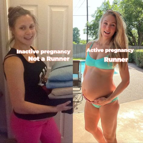 Fit Pregnant mom in green blue bikini showing fit pregnancy vs unfit pregnancy Fit Pregnancy Pictures, Pregnancy Running, Pregnancy Aesthetic, Fitness Story, College Athlete, 32 Weeks Pregnant, Rough Time, Pregnancy Bump, Pregnancy Pictures