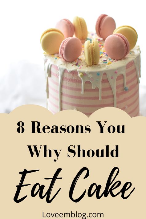 Cake is a delicious treat that brings the family together. Here are 8 reasons you should eat cake for breakfast, have it at a party and why cake is good for your health! | Cake ideas | Party Cake | Celebration #cakeideas #eatcake #benefitsofcake #healthycake #partycake #foodie #foodposts #foodideas #dessert #cake Personalised Cakes, Cake Celebration, Best Cake Ever, Cake For Breakfast, Family Cake, Eat Cookies, Naked Cakes, Family Together, Dessert Cake