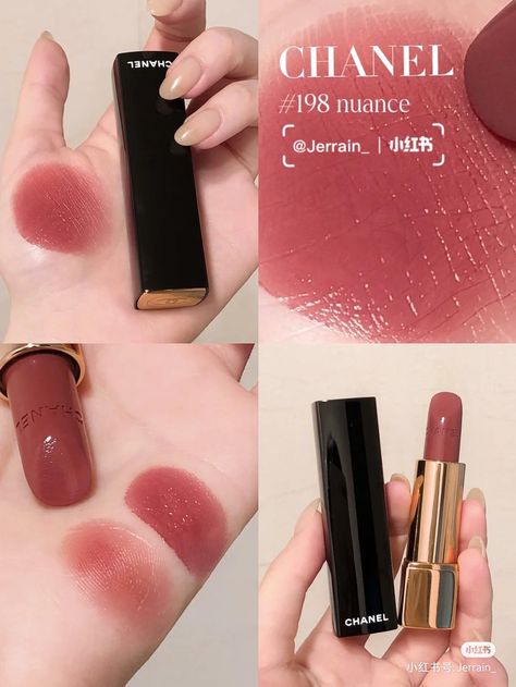 Chanel Beauty Aesthetic, Ysl Lipstick Swatches, Chanel Lipstick Aesthetic, Chanel Lipstick Swatches, Aesthetic Lipstick, Aesthetic Chanel, Chanel Lipstick, Makeup Accesories, Lipstick Swatches