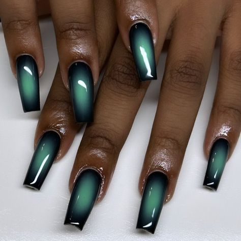 ♡ keeping the spooky energy 🧙‍♀️ ib @tiwa_signature_nails ♡ length/shape: long, square . . . . . . ♡ #nailsofinstagram #gelx… | Instagram Aura Nails Square, Long Gel Nails, Aura Nails, Long Square Nails, Halloween Acrylic Nails, Fully Booked, Long Acrylic Nails Coffin, Long Square Acrylic Nails, Coffin Nails Long