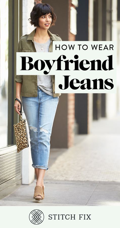 How To Dress Boyfriend Jeans, How To Wear Boyfriend Jeans Plus Size, Cropped Boyfriend Jeans Outfit, Boyfriend's Jeans Outfit, Boyfriend Fit Jeans Outfit, What To Wear With Boyfriend Jeans, Jeans Boyfriend Outfit, How To Style Boyfriend Jeans, Boyfriend Jean Outfits