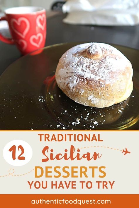 There's nothing quite like Sicilian desserts. From cassata to cannoli, these traditional sweets will transport you to the sunny island. Here are some of our favorite Sicilian desserts, each with their own unique flavor profile. Indulge in a sweet taste of Sicily! | Authentic Food Quest. Sicilian Recipes Authentic, Sicilian Food, Famous Desserts, International Desserts, Traditional Sweets, Sicilian Recipes, Italian Recipes Authentic, Authentic Recipes, Cannoli