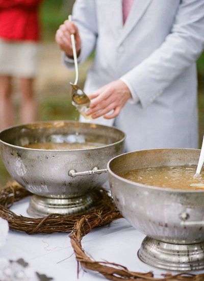 Wedding Punch Bowl, Punch Bowl Decor, Punch Bowl Ideas, Silver Punch Bowl, Wedding Punch, Woodsy Decor, Elegant Wedding Reception, Grapevine Wreaths, Punch Bowls