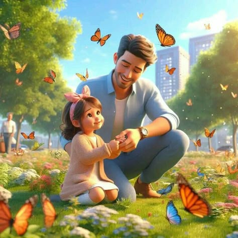 Father Daughter Cartoon Images, Father And Daughter Images, Father Cartoon, Fathers Day Images Quotes, Disney Princess Family, Father Daughter Pictures, Father Daughter Photos, Jesus Love Images, Father Daughter Photography