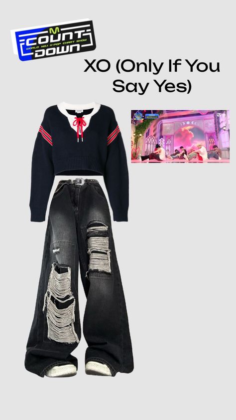 Enhypen Xo outfit inspired stage Enhypen Outfit, Outfit Inspired, Kpop Outfits, Anime Outfits, Concert Outfit, بلاك بينك, Outfit Inspirations, Cute Outfits, Outfit Inspo