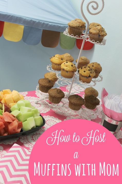 How to Host a Muffins With Mom in Your Preschool Classroom Muffin Craft, Muffins With Mom, Donuts With Dad, Easy Mothers Day Crafts For Toddlers, Muffins For Mom, Happy Home Fairy, Easy Mother's Day Crafts, Diy Mother's Day Crafts, Mother's Day Activities