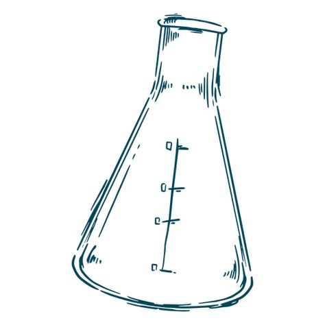 Erlenmeyer flask for scientific work PNG Design Flask Tattoo, Flask Drawing, Book Illustration Design, Erlenmeyer Flask, Marie Curie, Work Design, Festival Design, Vacuum Flask, Create T Shirt