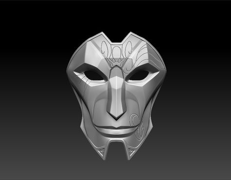 ArtStation - Jhin Virtuoso mask for 3d printing, Ti!3 Artem Jhin Mask, Jhin League Of Legends, Mask Tattoo, Makeup Designs, Landscape Wallpaper, Art Reference Poses, League Of Legends, Art Tutorials, 3d Printing