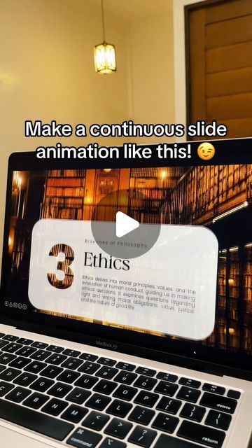 ClassPoint on Instagram: "Create this smooth continuous PowerPoint slide animation for a mindblowing effect 🪄🥹 #PowerPoint #powerpointpresentation #powerpointdesign #tutorial" Slide Animation, Powerpoint Animation, Work Advice, Powerpoint Tutorial, Powerpoint Tips, Powerpoint Slide Designs, Adobe Tutorials, Essay Format, Computer Tips