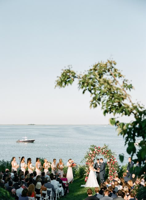 East Hamptons House, Beach Wedding New England, Garden Coastal Wedding, East Coast Beach Wedding, Wequassett Wedding Cape Cod, Water Front Wedding, Wequassett Resort, Cape Cod Beach Wedding, Cape Cod Wedding Venues