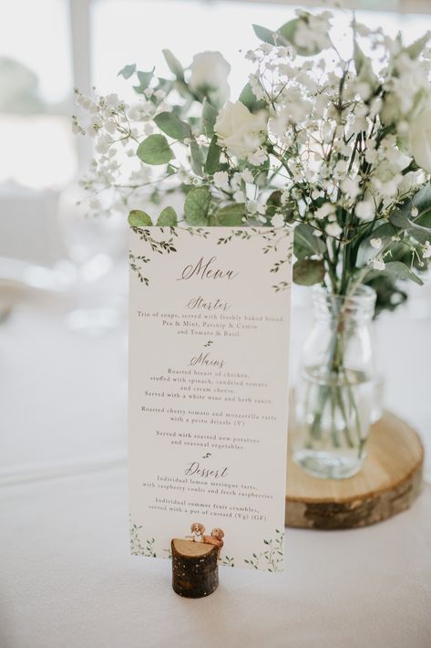 Table Menu Wedding Centerpieces, Wedding Menu Cards Buffet, Menu On Wedding Table, Wedding Menu For Table, One Menu Per Table Wedding, Menu Display Wedding, Wedding Menu Cards On Table, Menu Card For Wedding, Wedding Menu On Table