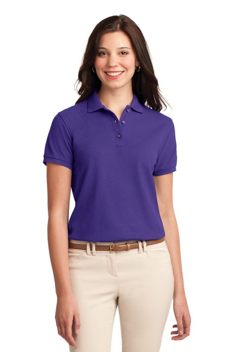 Mediterranean Blue, Silk Touch, Port Authority, Work Wear Women, Pique Polo Shirt, Polo Shirt Women, Woven Dress, Short Sleeve Polo, Sports Shirts