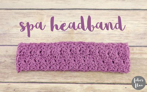 Crochet Spa Headband, Spa Basket, Headband Summer, Spa Getaways, Spa Soap, Spa Time, Spa Items, Easy Baby Blanket, Mini Spa