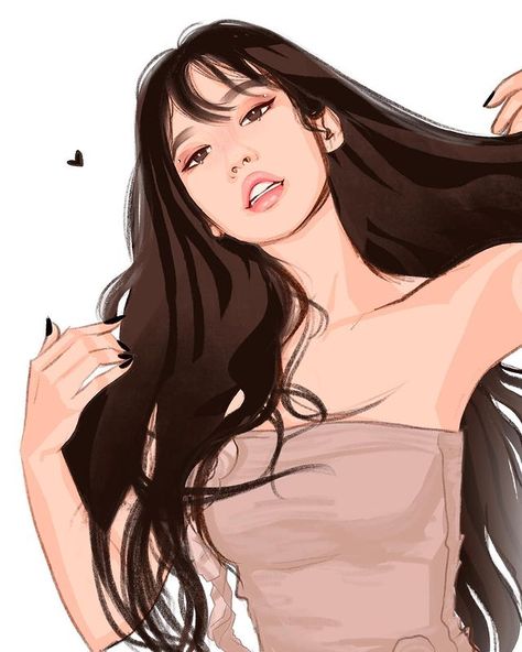 Alexi ♡ (@uhlexi.art) • Ảnh và video trên Instagram Kpop Drawings, August 11, Pink Art, Girls Cartoon Art, Digital Artists, Kpop Fanart, Book Art Drawings, Girly Art, Fashion Drawing