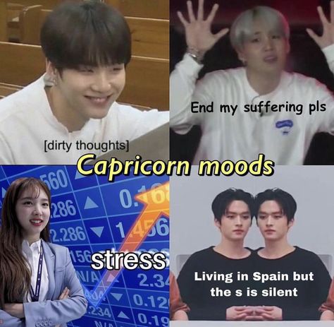 Capricorn moods ♑️ Capricorn Aesthetic, Capricorn Love, Capricorn Life, Zodiac Signs Horoscope, Zodiac Signs Funny, Zodiac Signs Astrology, Zodiac Sign Facts, Zodiac Capricorn, Mythical Creatures Art