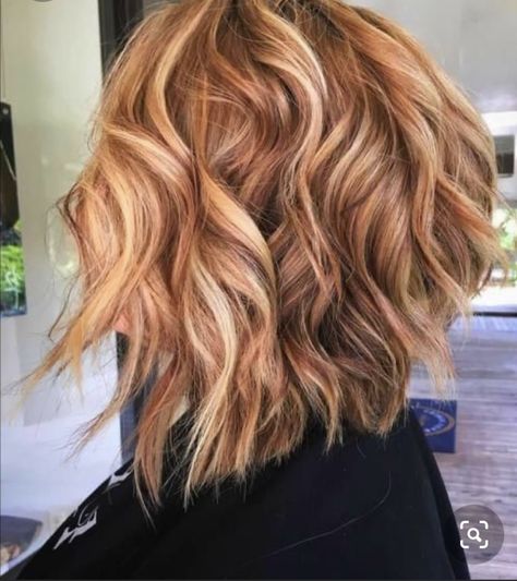 Pelo Chocolate, Highlights Red, Red Hair With Blonde Highlights, Kort Bob, Red Hair With Highlights, Red Blonde Hair, Fall Hair Color Trends, Hair Color Auburn, Red Fall