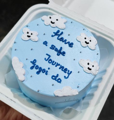 Safe Journey Cake Design, Bon Voyage Cake Australia, Bon Voyage Bento Cake, Farewell Cake For Friend Going Abroad, Journey Cake Design, Have A Safe Journey Cake, Bon Voyage Cake Ideas, Safe Journey Cake, Farewell Cake Designs