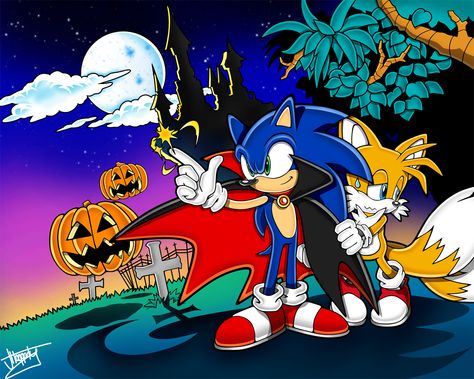 Sonic halloween Sonic The Hedgehog Halloween, Sonic Pictures, Hedgehog Game, Game Sonic, Sonic Mania, Hedgehog Movie, Sonic Heroes, Unicorn Halloween, Iphone Wallpaper Fall