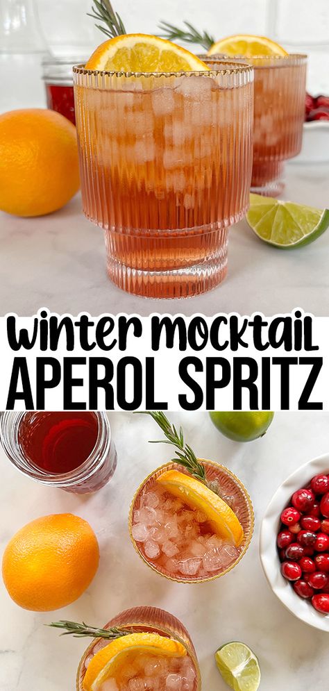 This non-alcoholic aperol spritz recipe calls for soda water, cranberry juice, and zero-proof aperitif. It’s a refreshing mocktail with festive bittersweet flavors. Starbucks Recipes Iced Coffee, Starbucks Recipes Iced, Healthy Drinks To Make, Homemade Starbucks Drinks, Latte Ideas, Refreshing Mocktail, Drinks To Make At Home, Homemade Starbucks, Aperol Spritz Recipe